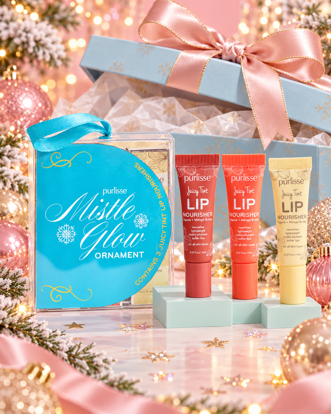 | Nudes | Nudes | Holiday Lip Kit - Nudes |