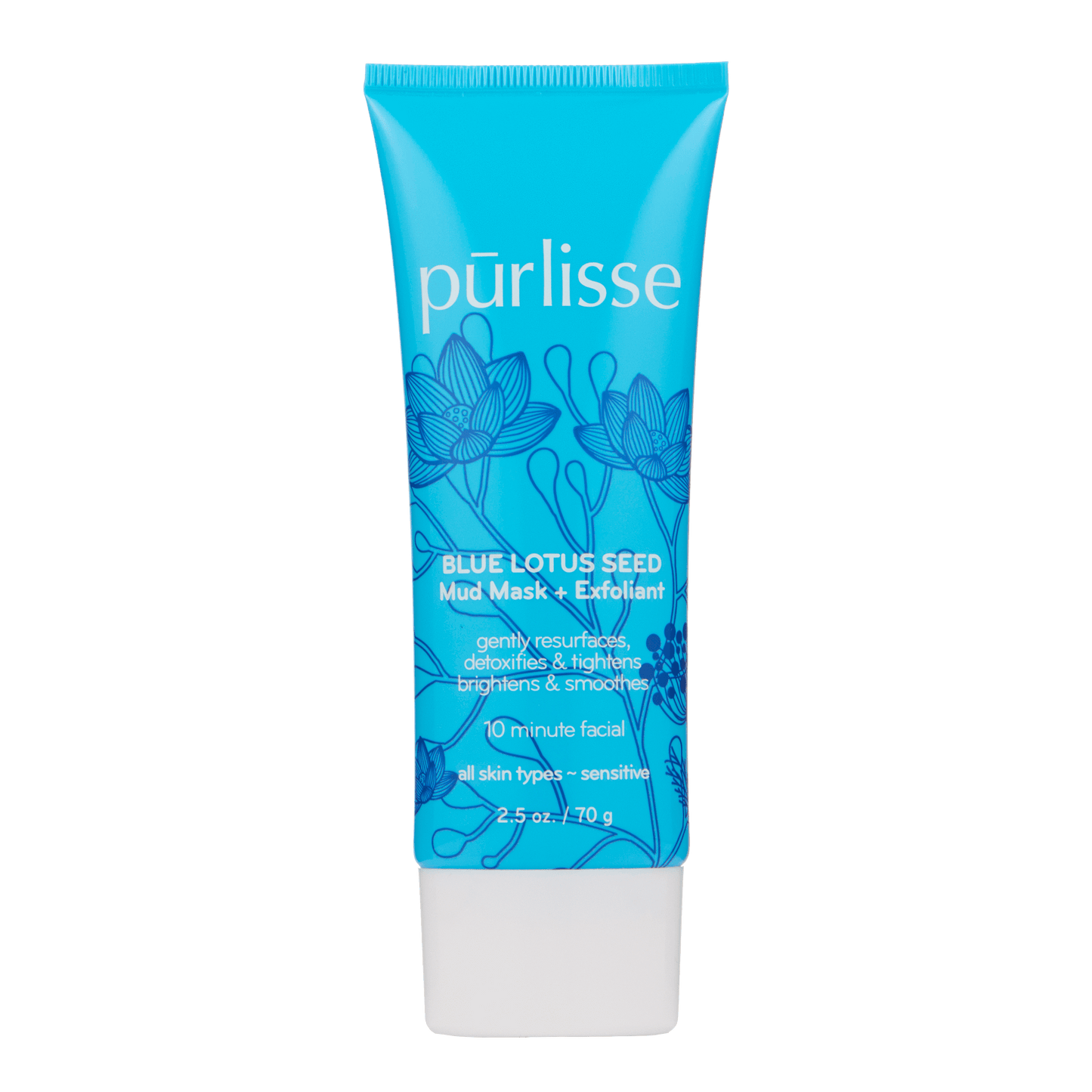 TRAVEL - Blue Lotus Seed Mud Mask + Exfoliant