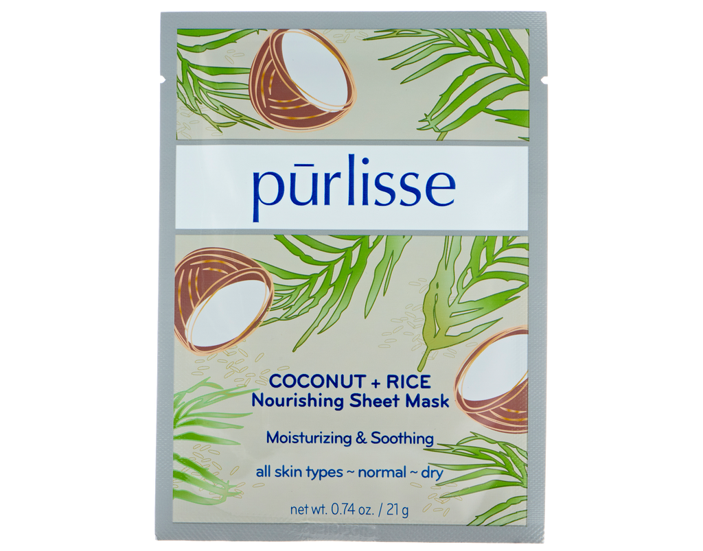 Coconut + Rice Nourishing Sheet Mask1