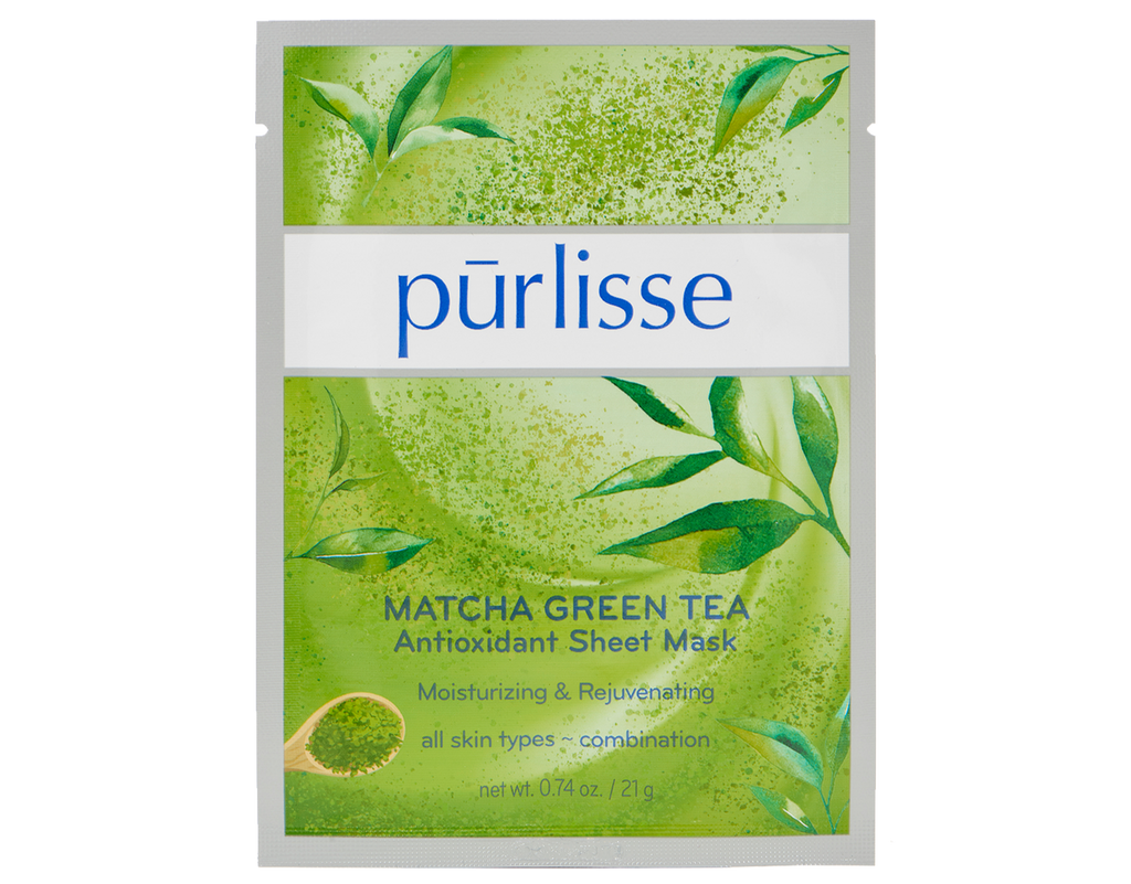 Matcha Green Tea Antioxidant Sheet Mask1