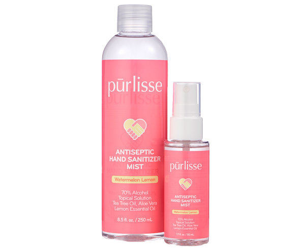 Scented Antiseptic Hand Sanitizer Mist & Refill Duo1