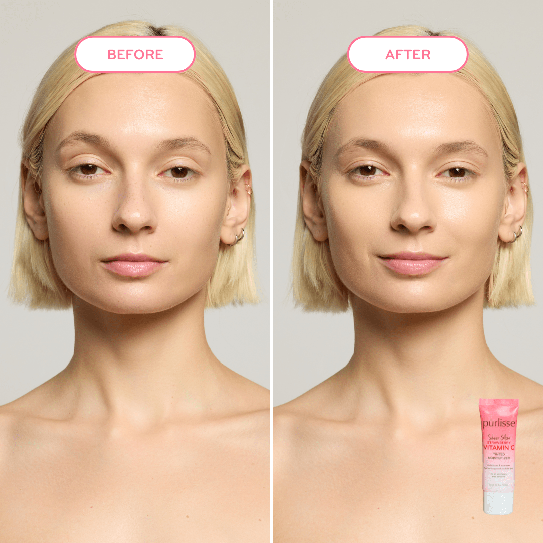 Sheer Glow Strawberry Vitamin C Tinted Moisturizer