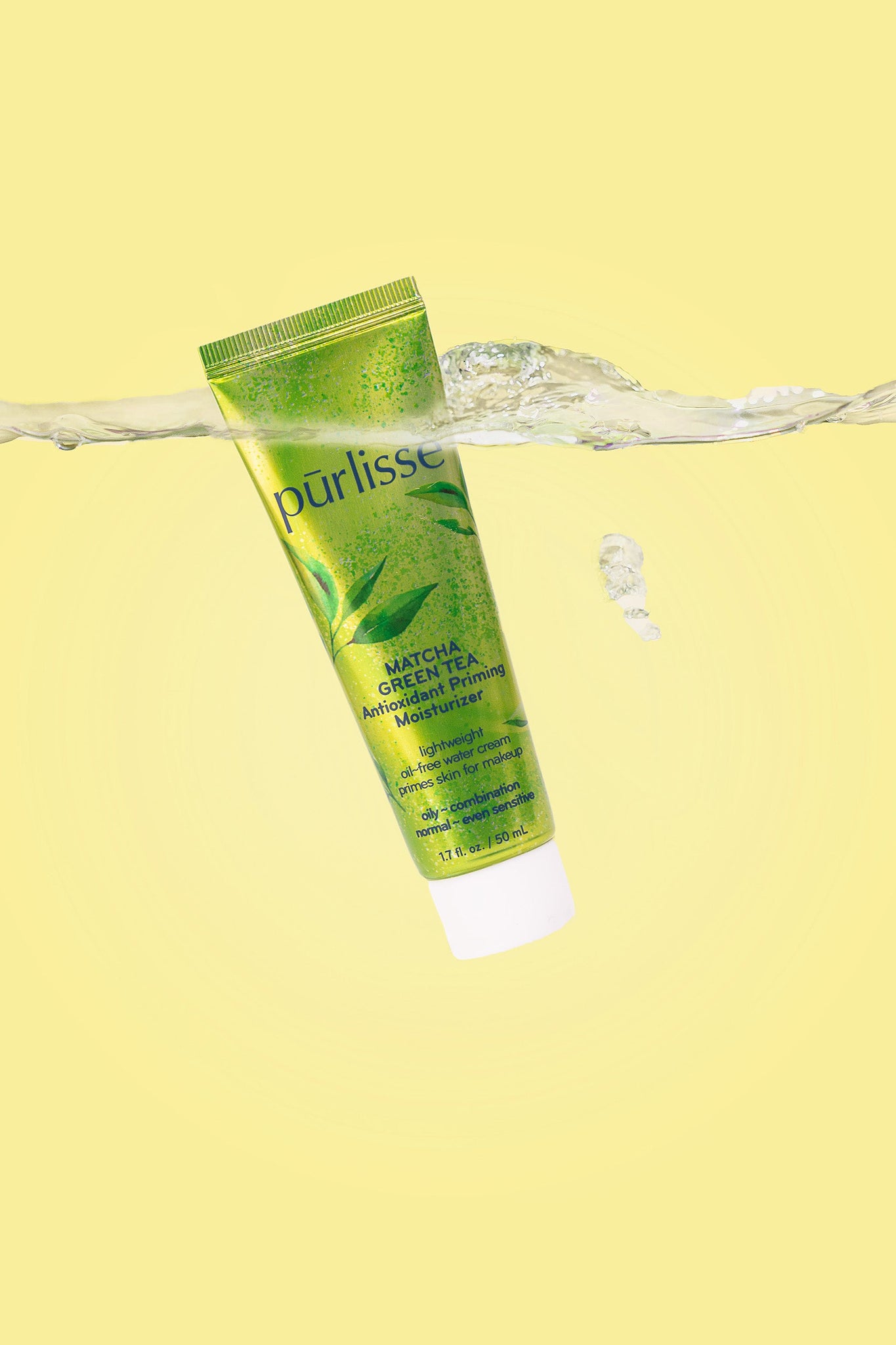 Matcha Green Tea Antioxidant Priming Moisturizer purlisse