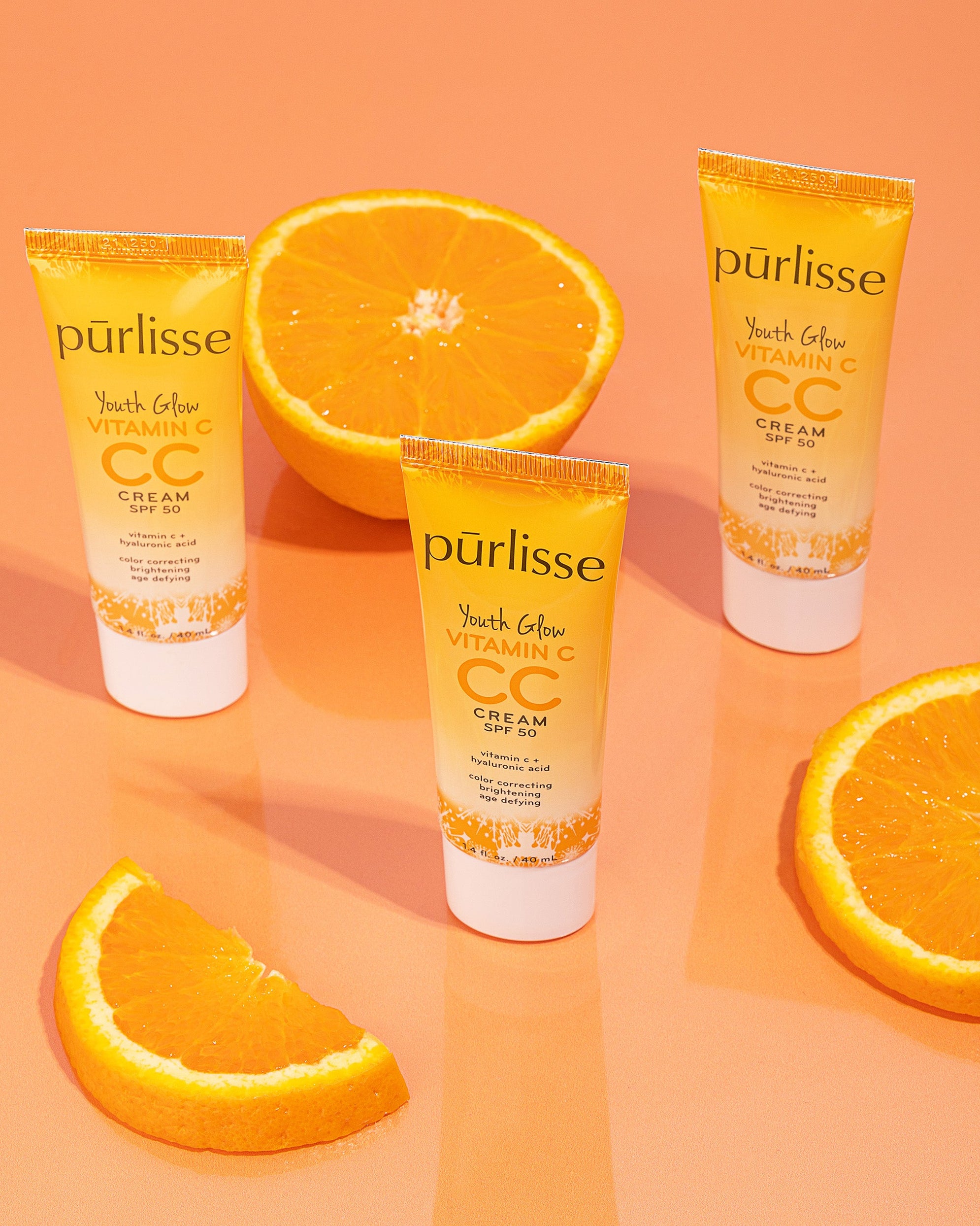 Youth Glow Vitamin C CC Cream SPF 50 purlisse