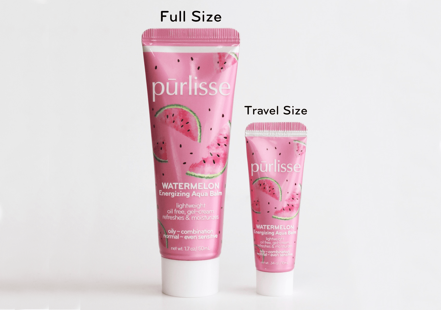 Watermelon Energizing Aqua Balm Full Size + Sample Size