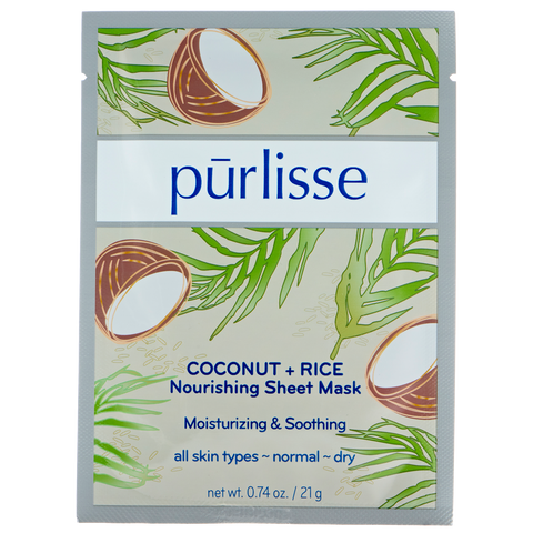 Coconut + Rice Nourishing Sheet Mask1