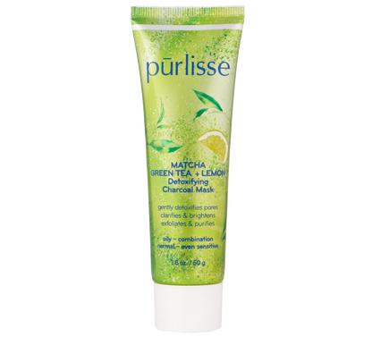 Matcha Green Tea + Lemon Detoxifying Charcoal Mask1