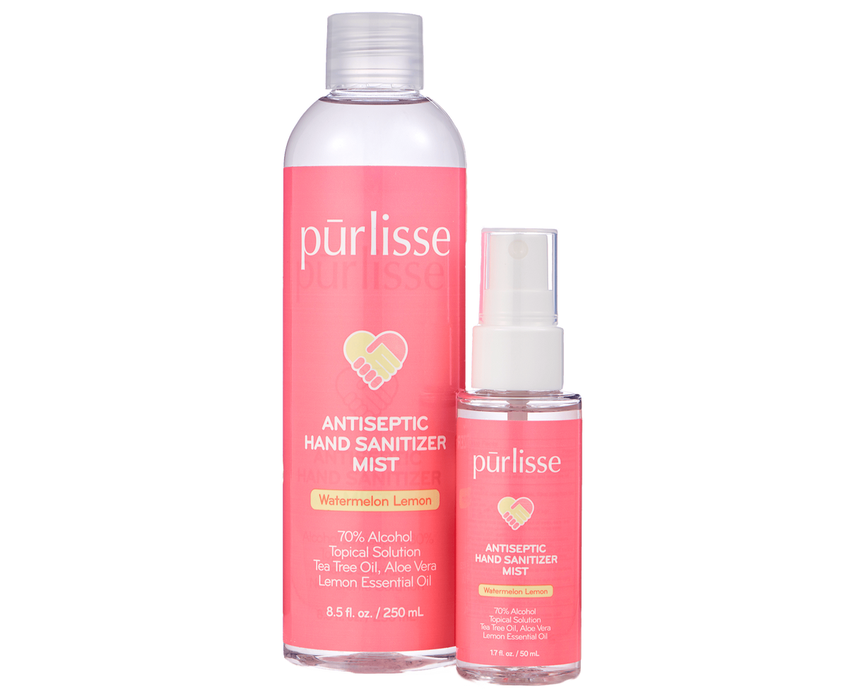 Scented Antiseptic Hand Sanitizer Mist & Refill Duo1