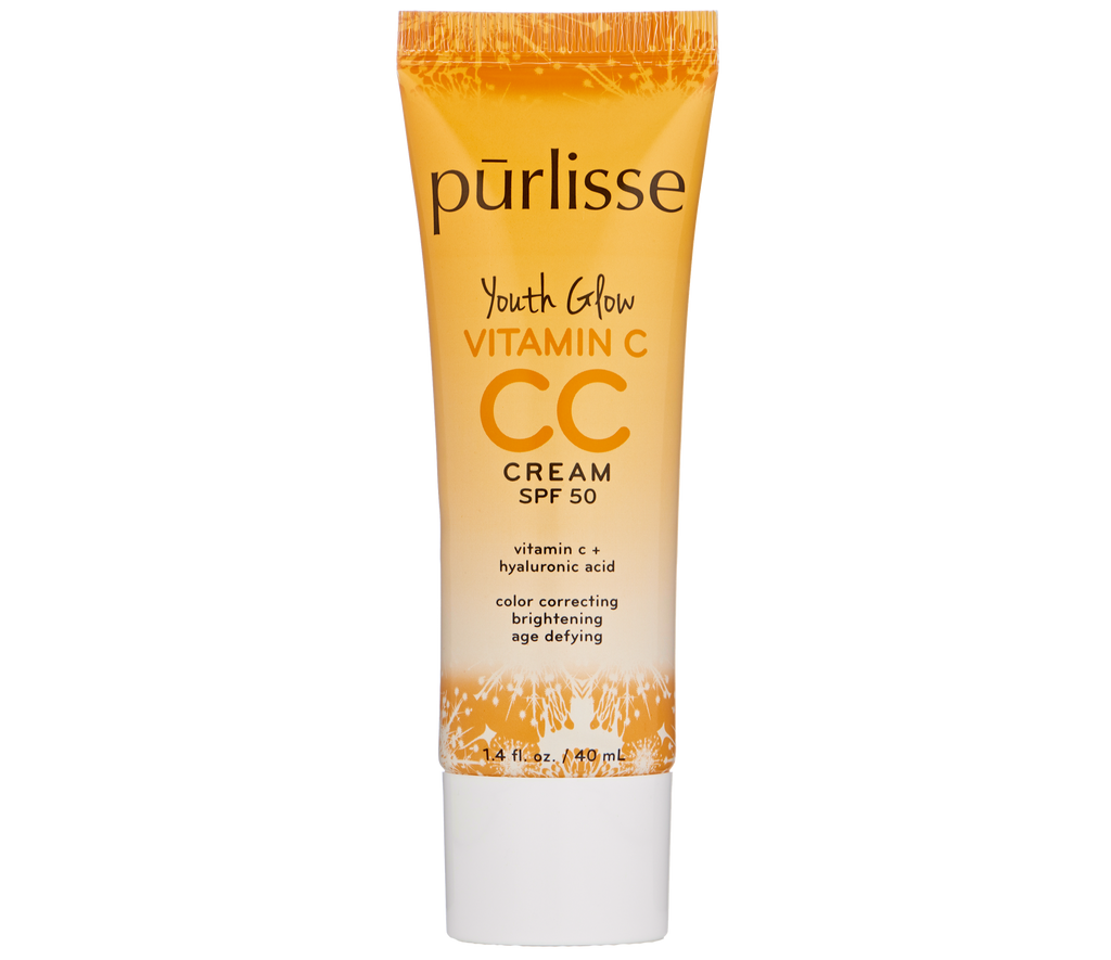 Pur-Lisse CC Cream SPF 50 Vitamin C Youth Glow, Fair, 1.4 fl oz 